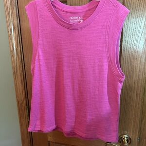 Faherty Sunwashed Sleeveless Tank Top